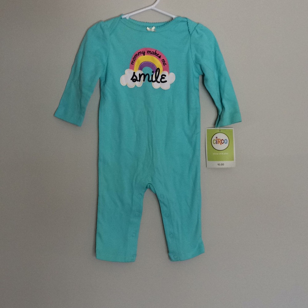 Child’s snap bottom onesie.
